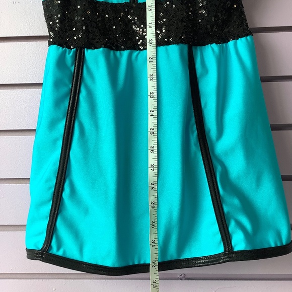 Dance costume dress made by A Wish Come True. size adult Large - Picture 6 of 7